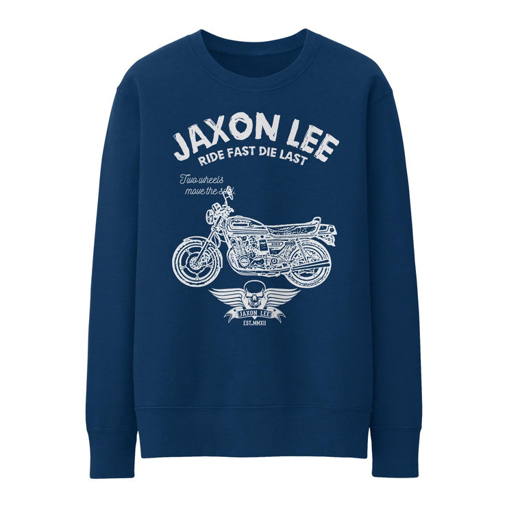 JL Ride Illustration for a Suzuki GS 850G Motorbike fan Jumper