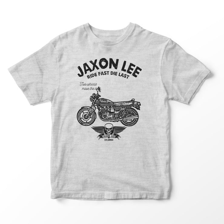 JL Ride Illustration for a Suzuki GS 850G Motorbike fan T-shirt