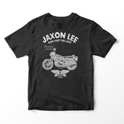 JL Ride Illustration for a Suzuki GS 850G Motorbike fan T-shirt