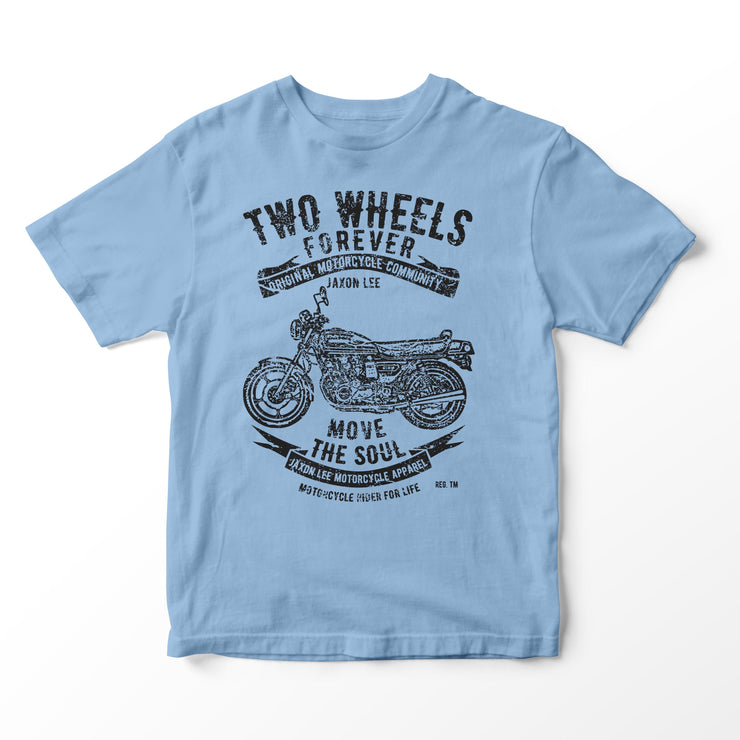 JL Soul Illustration for a Suzuki GS 850G Motorbike fan T-shirt