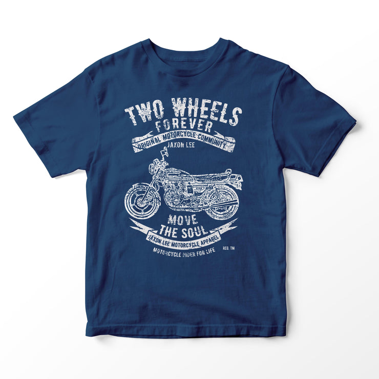 JL Soul Illustration for a Suzuki GS 850G Motorbike fan T-shirt