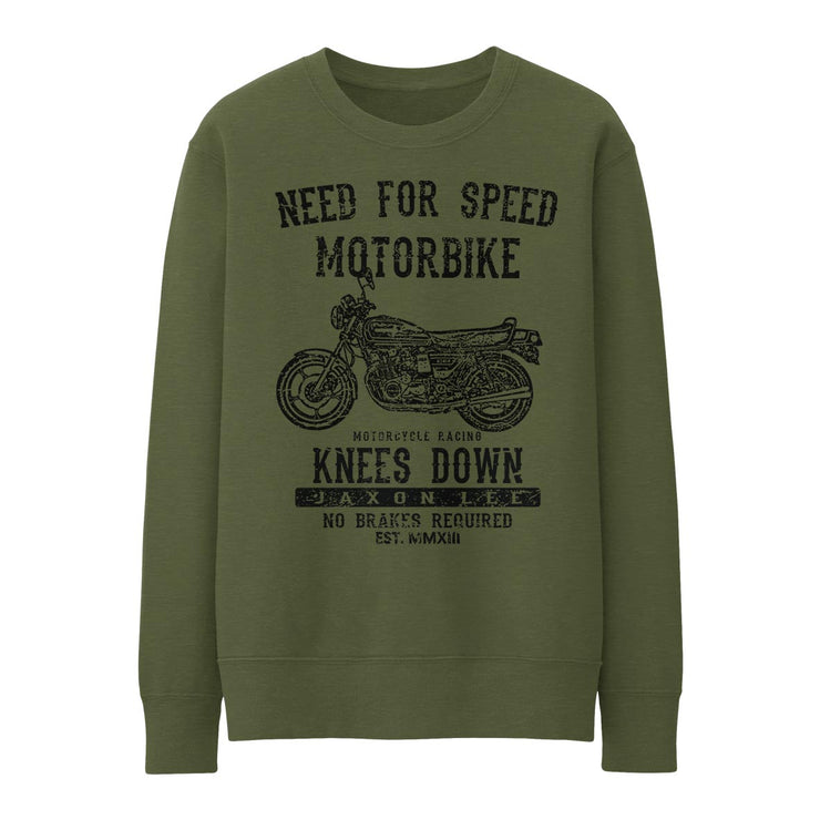 JL Speed Illustration for a Suzuki GS 850G Motorbike fan Jumper