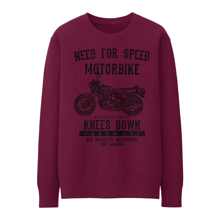 JL Speed Illustration for a Suzuki GS 850G Motorbike fan Jumper