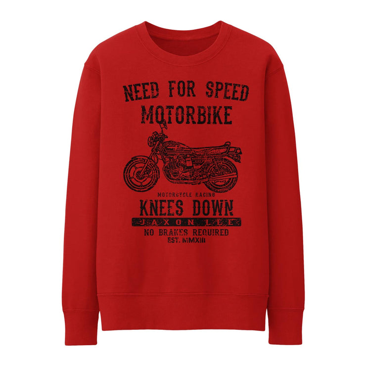 JL Speed Illustration for a Suzuki GS 850G Motorbike fan Jumper