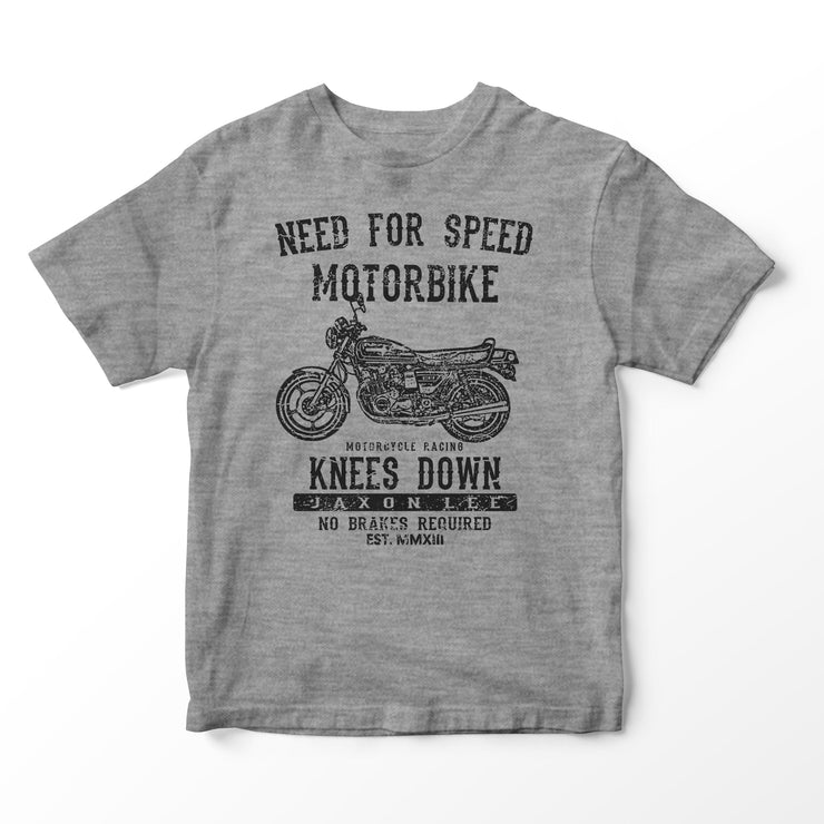 JL Speed Illustration for a Suzuki GS 850G Motorbike fan T-shirt