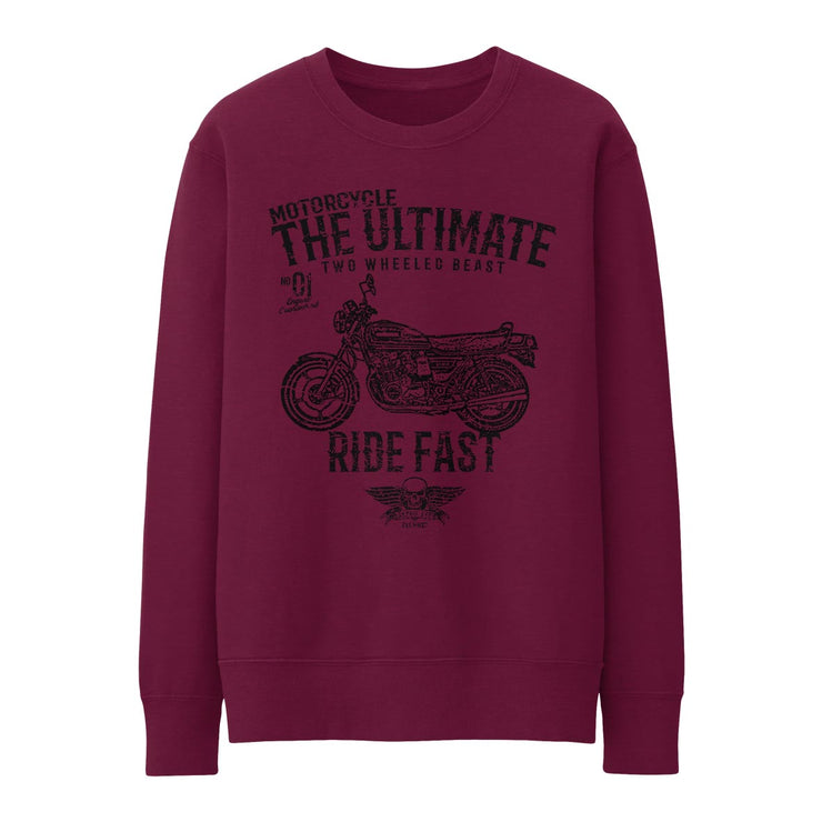 JL Ultimate Illustration for a Suzuki GS 850G Motorbike fan Jumper