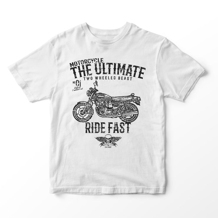 JL Ultimate Illustration for a Suzuki GS 850G Motorbike fan T-shirt
