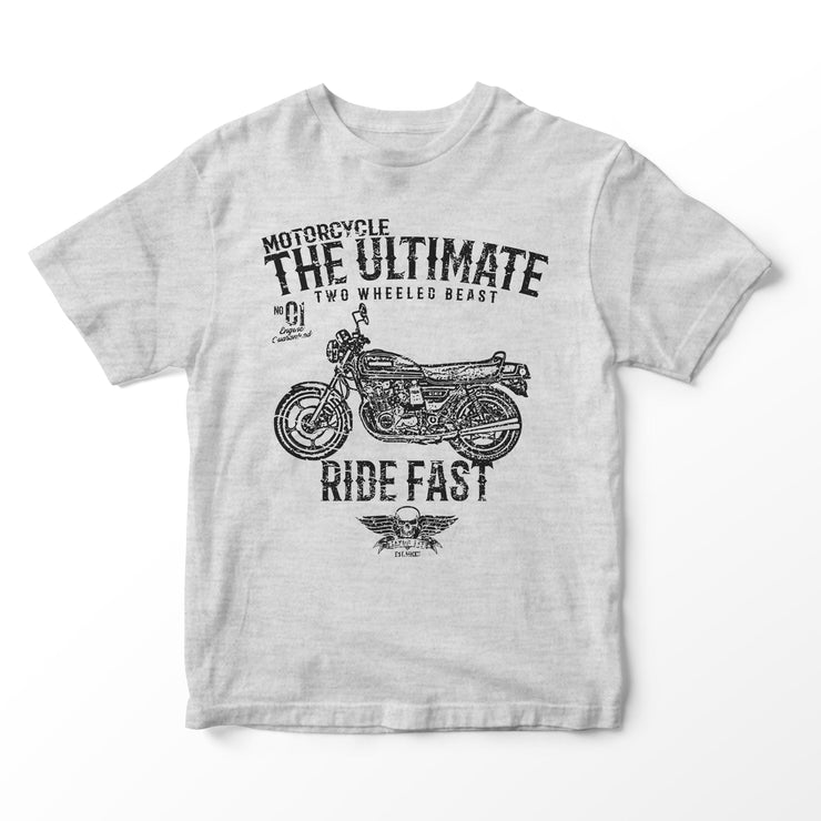 JL Ultimate Illustration for a Suzuki GS 850G Motorbike fan T-shirt