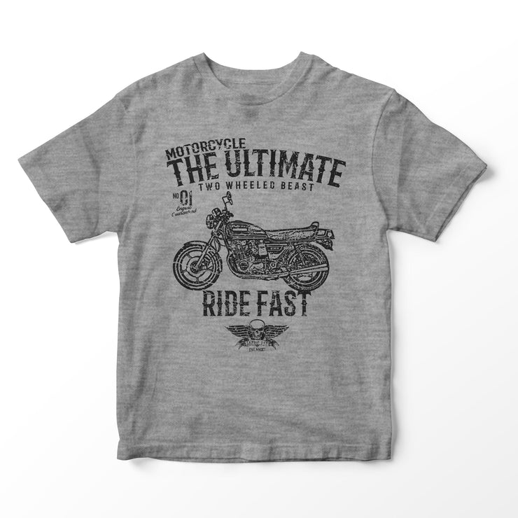 JL Ultimate Illustration for a Suzuki GS 850G Motorbike fan T-shirt