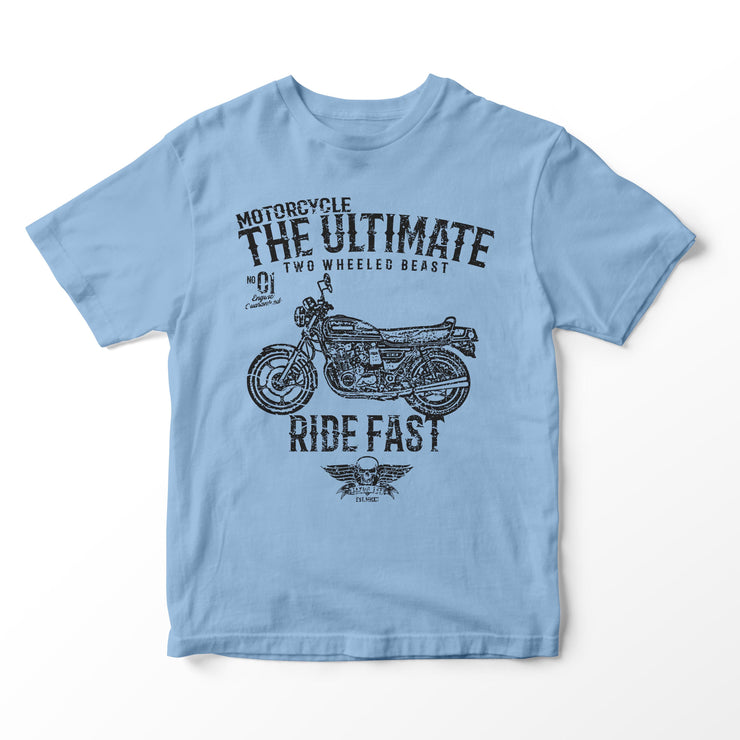 JL Ultimate Illustration for a Suzuki GS 850G Motorbike fan T-shirt