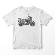 JL Illustration For A Suzuki GSF 600 Bandit Motorbike Fan T-shirt