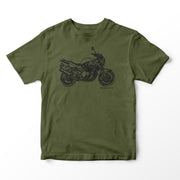 JL Illustration For A Suzuki GSF 600 Bandit Motorbike Fan T-shirt