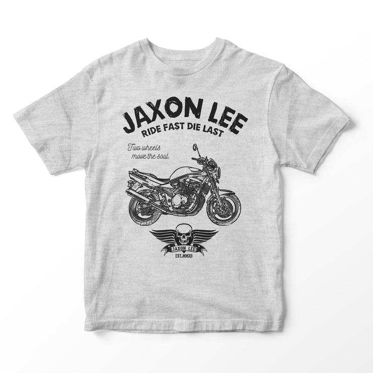 JL Ride Illustration for a Suzuki GSF 600 Bandit Motorbike fan T-shirt