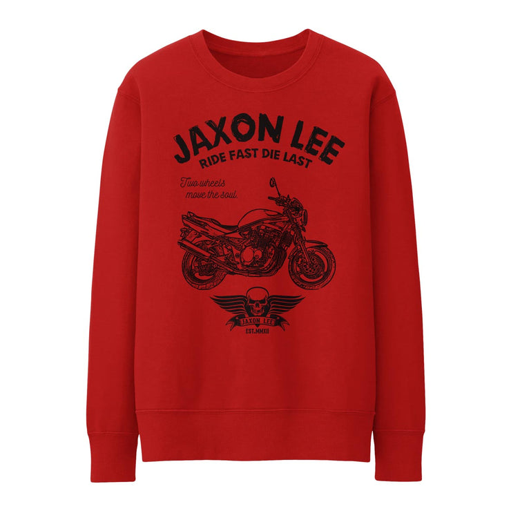 JL Ride Illustration for a Suzuki GSF 600 Bandit Motorbike fan Jumper