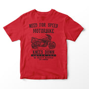 JL Speed Illustration for a Suzuki GSF 600 Bandit Motorbike fan T-shirt