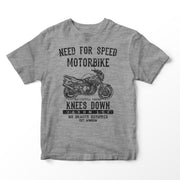 JL Speed Illustration for a Suzuki GSF 600 Bandit Motorbike fan T-shirt