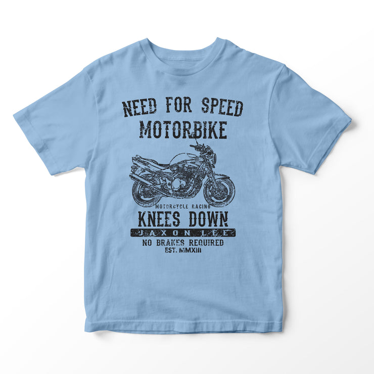 JL Speed Illustration for a Suzuki GSF 600 Bandit Motorbike fan T-shirt