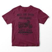 JL Speed Illustration for a Suzuki GSF 600 Bandit Motorbike fan T-shirt