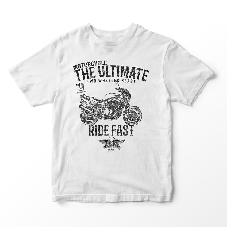 JL Ultimate Illustration for a Suzuki GSF 600 Bandit Motorbike fan T-shirt