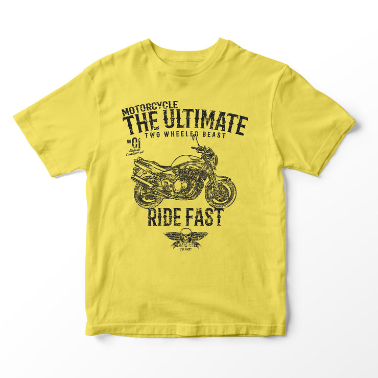 JL Ultimate Illustration for a Suzuki GSF 600 Bandit Motorbike fan T-shirt