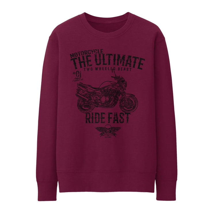 JL Ultimate Illustration for a Suzuki GSF 600 Bandit Motorbike fan Jumper