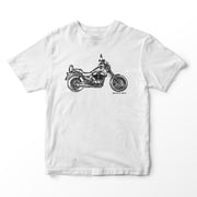 JL Illustration For A Suzuki Intruder VS1400 Motorbike Fan T-shirt