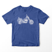 JL Illustration For A Suzuki Intruder VS1400 Motorbike Fan T-shirt