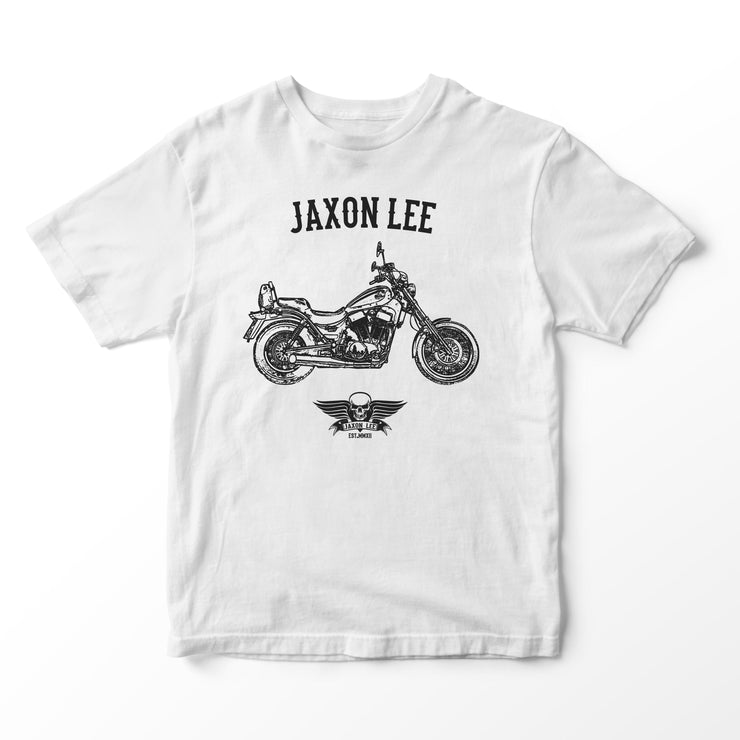 JL Basic Illustration for a Suzuki Intruder VS1400 Motorbike fan T-shirt