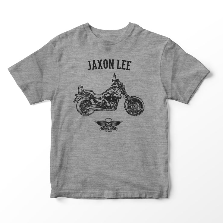 JL Basic Illustration for a Suzuki Intruder VS1400 Motorbike fan T-shirt