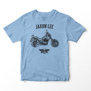 JL Basic Illustration for a Suzuki Intruder VS1400 Motorbike fan T-shirt