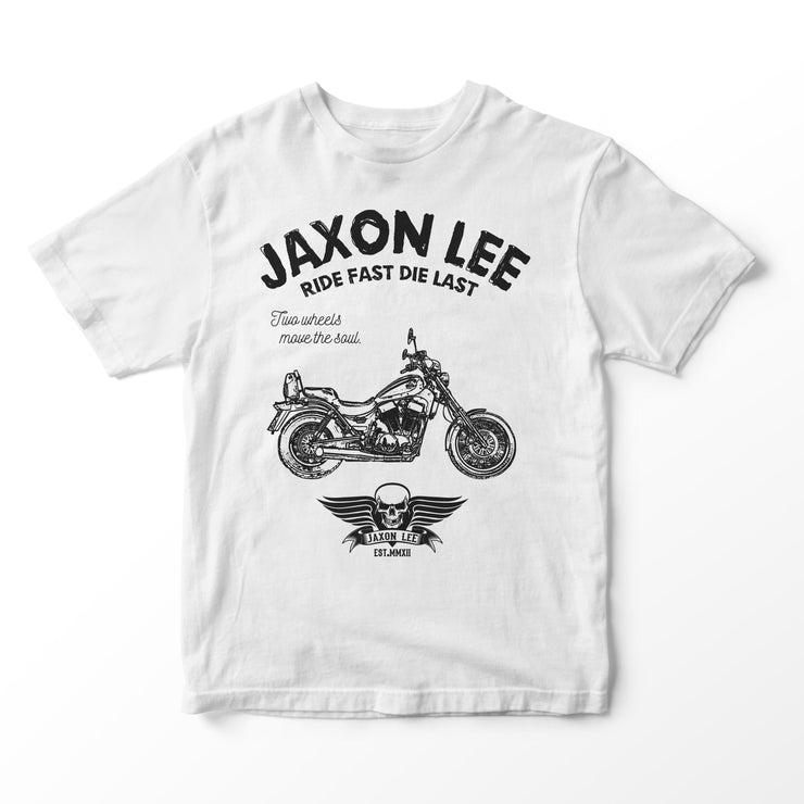 JL Ride Illustration for a Suzuki Intruder VS1400 Motorbike fan T-shirt