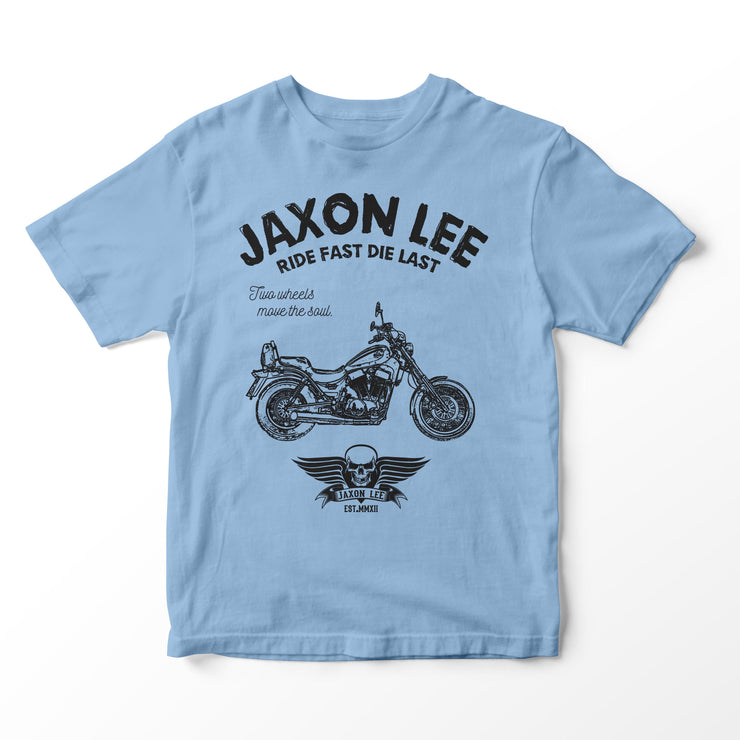 JL Ride Illustration for a Suzuki Intruder VS1400 Motorbike fan T-shirt