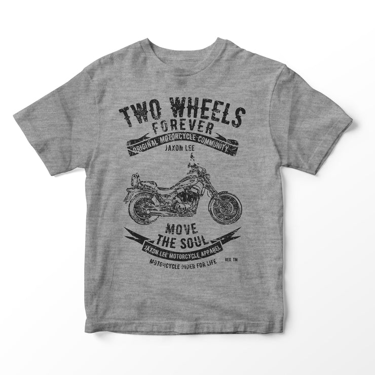 JL Soul Illustration for a Suzuki Intruder VS1400 Motorbike fan T-shirt