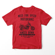 JL Speed Illustration for a Suzuki Intruder VS1400 Motorbike fan T-shirt