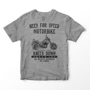 JL Speed Illustration for a Suzuki Intruder VS1400 Motorbike fan T-shirt