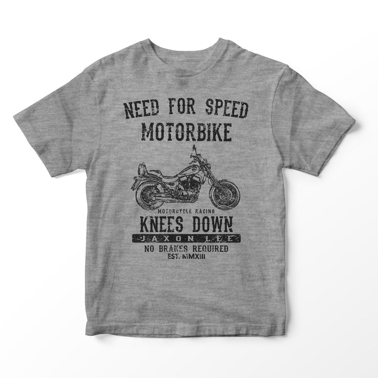 JL Speed Illustration for a Suzuki Intruder VS1400 Motorbike fan T-shirt