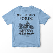 JL Speed Illustration for a Suzuki Intruder VS1400 Motorbike fan T-shirt