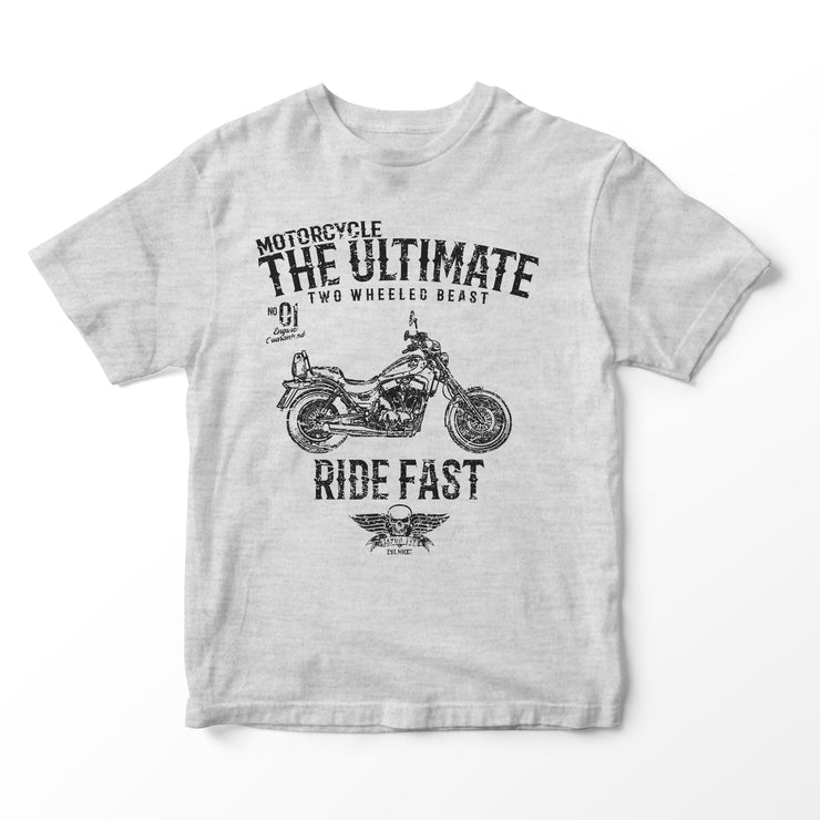 JL Ultimate Illustration for a Suzuki Intruder VS1400 Motorbike fan T-shirt