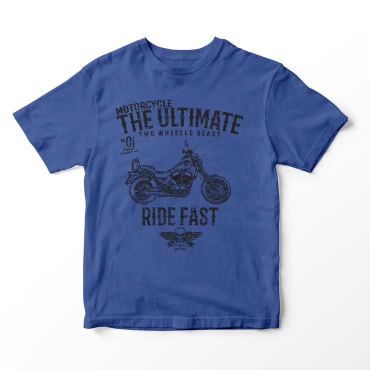 JL Ultimate Illustration for a Suzuki Intruder VS1400 Motorbike fan T-shirt