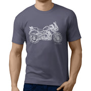 JL Illustration For A Suzuki Bandit 1250S 2016 Motorbike Fan T-shirt