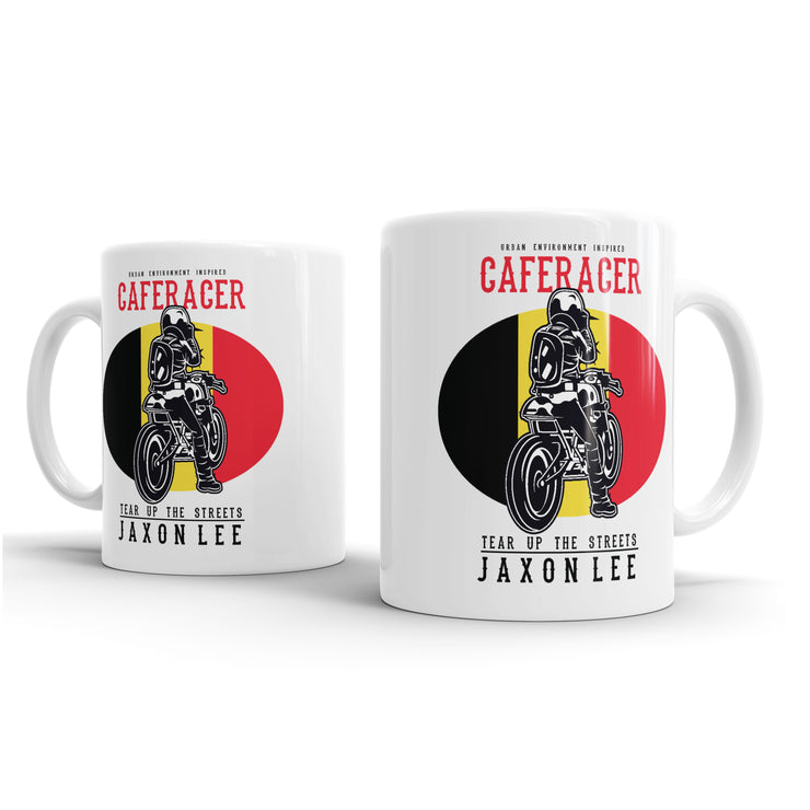 JL Tear Up The Streets Cafe Racer Belgium – Gift Mug
