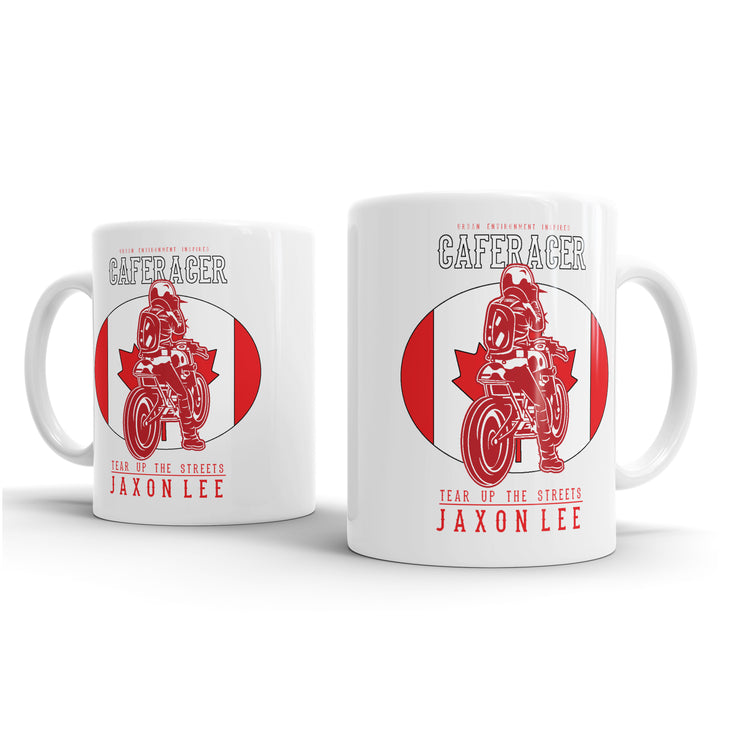 JL Tear Up The Streets Cafe Racer Canada – Gift Mug