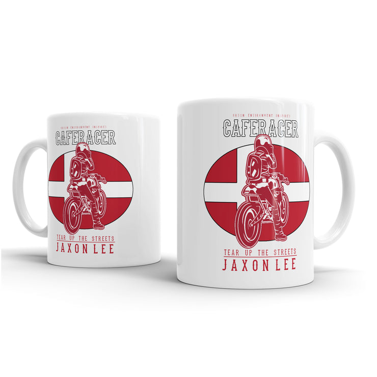 JL Tear Up The Streets Cafe Racer Denmark – Gift Mug