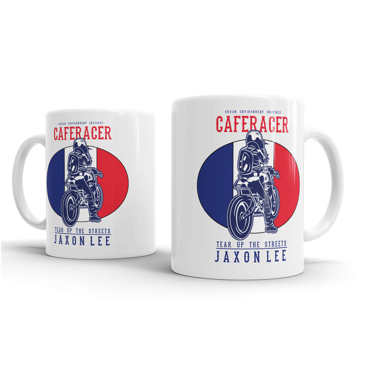 JL Tear Up The Streets Cafe Racer France – Gift Mug