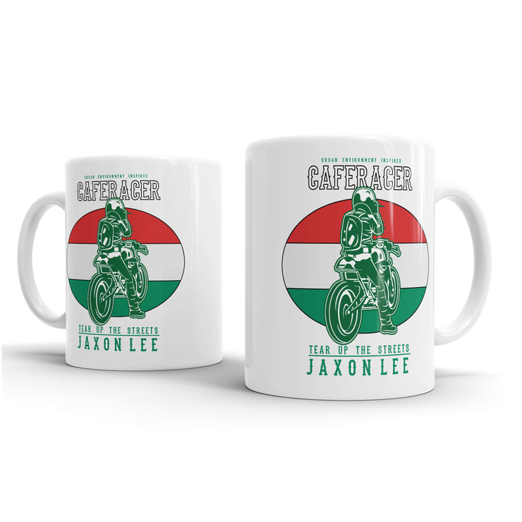 JL Tear Up The Streets Cafe Racer Hungary – Gift Mug