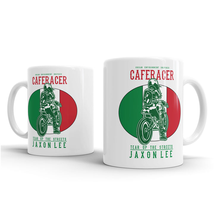 JL Tear Up The Streets Cafe Racer Italy – Gift Mug