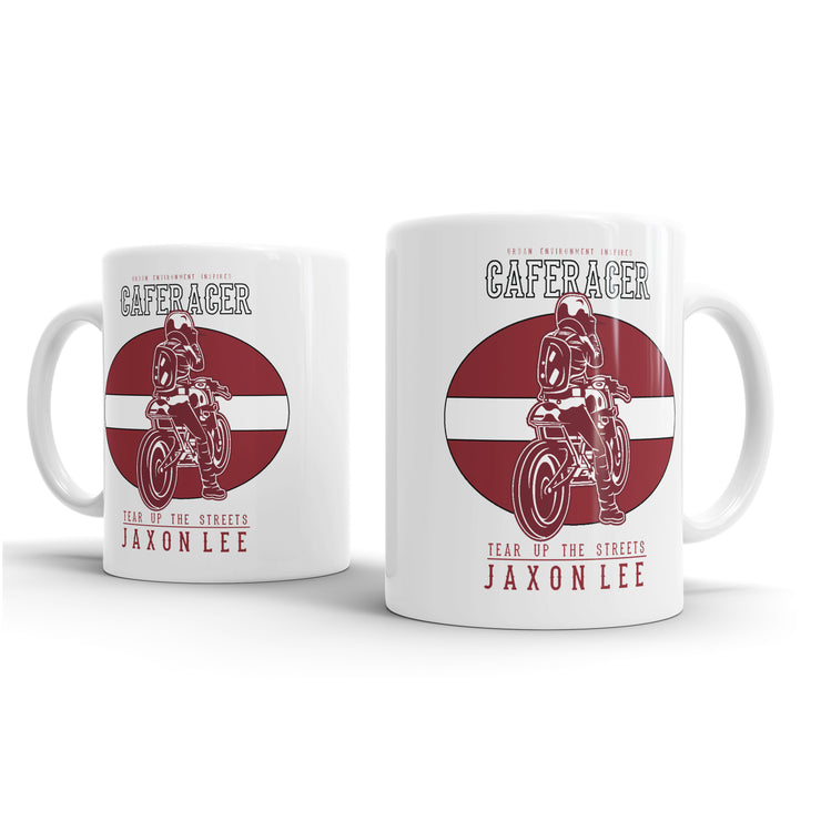 JL Tear Up The Streets Cafe Racer Latvia – Gift Mug