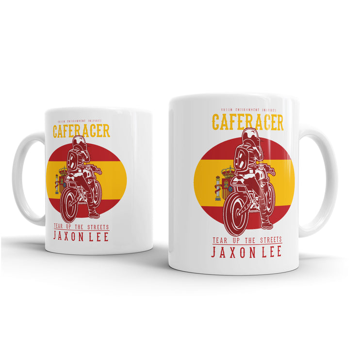 JL Tear Up The Streets Cafe Racer Spain – Gift Mug