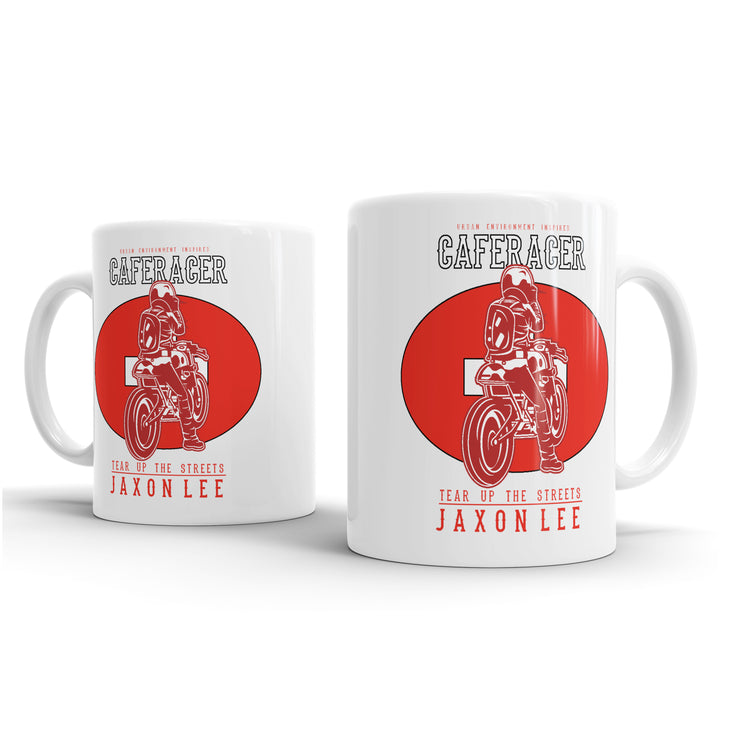 JL Tear Up The Streets Cafe Racer Switzerland – Gift Mug