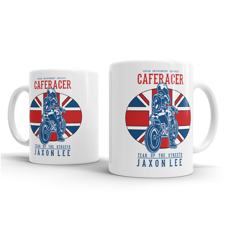JL Tear Up The Streets Cafe Racer United Kingdom – Gift Mug